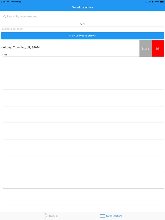 Locatefi - save your favorites iPad  سکرین شاٹس