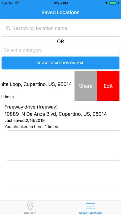 Locatefi - save your favorites سکرین شاٹس