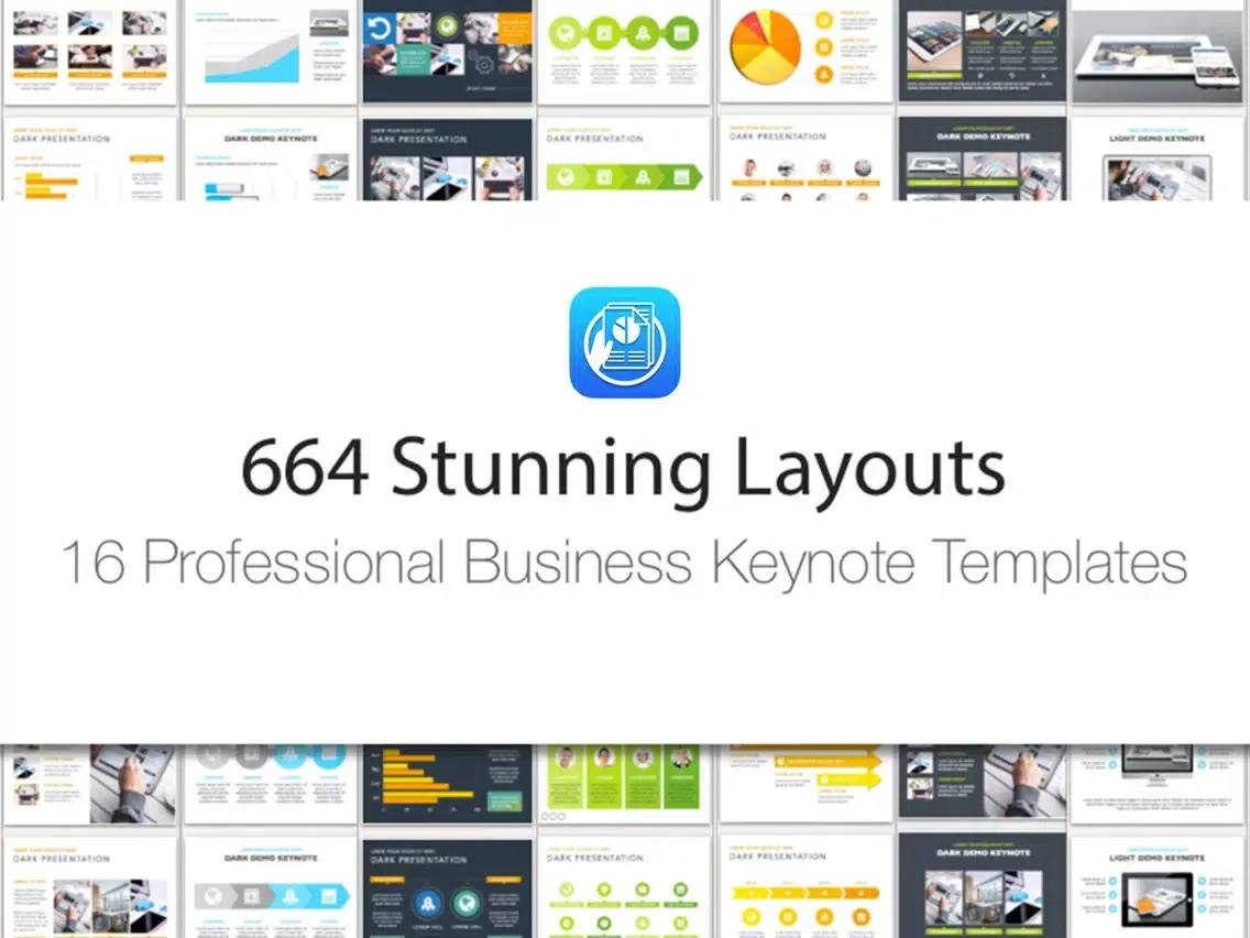 Business Templates for Keynote iPad  Screenshots