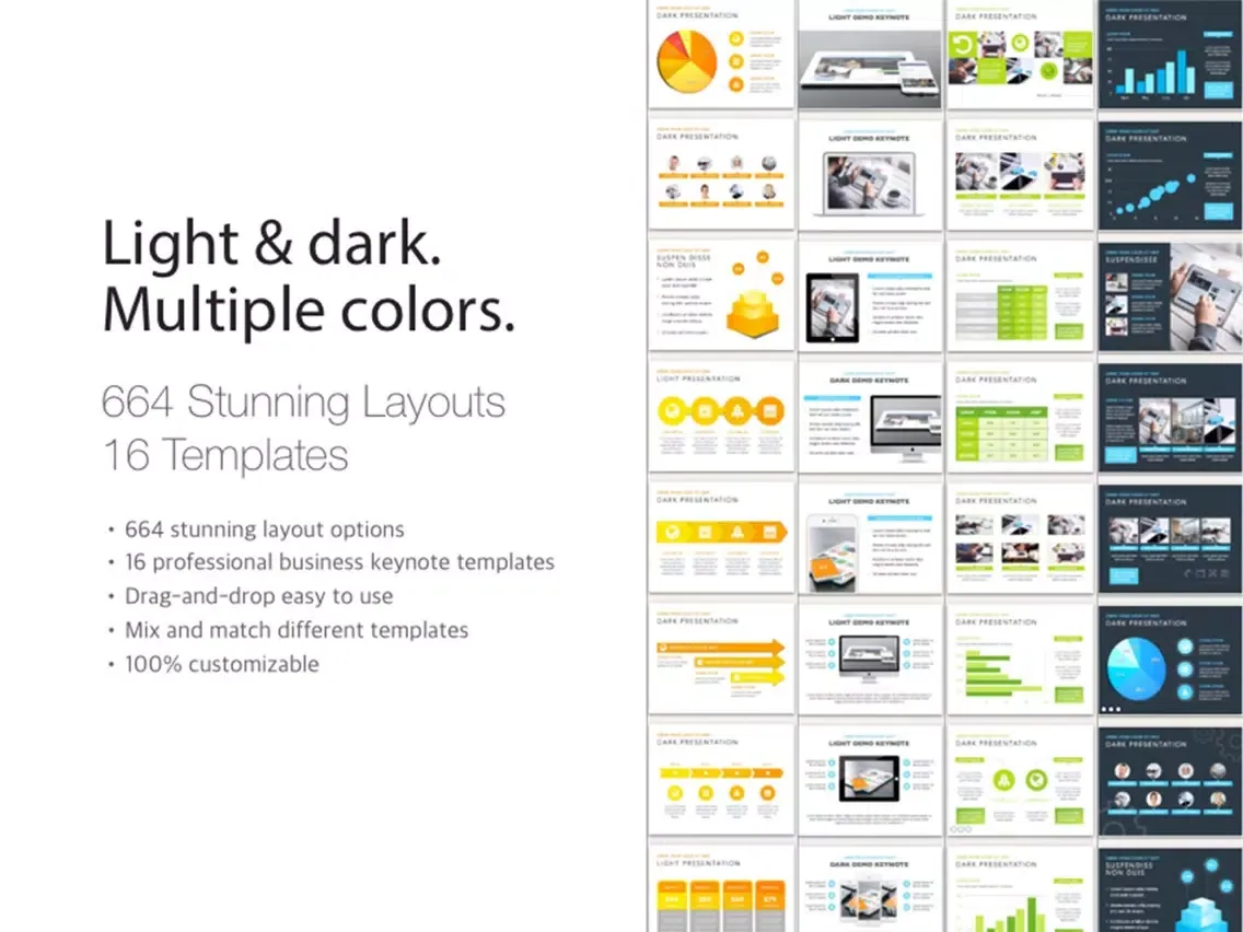 Business Templates for Keynote iPad  Screenshots