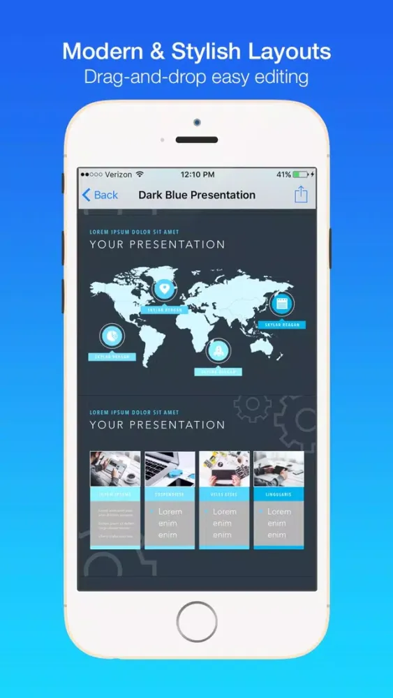 Business Templates for Keynote Screenshots