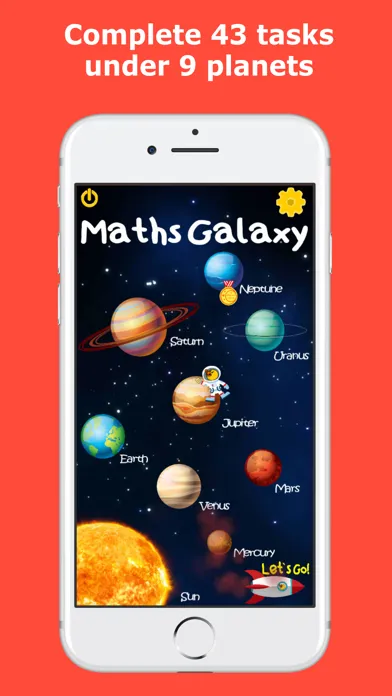 Maths Galaxy スクリーンショット
