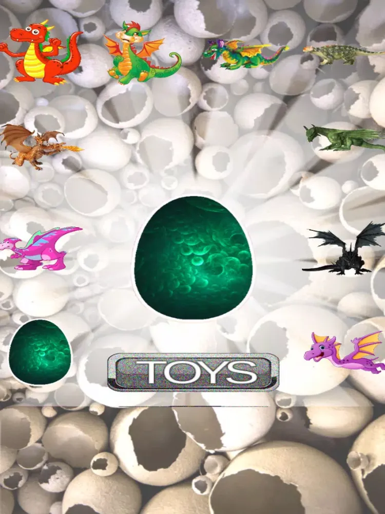 Capturas de tela do Surprise Egg Dragon iPad 