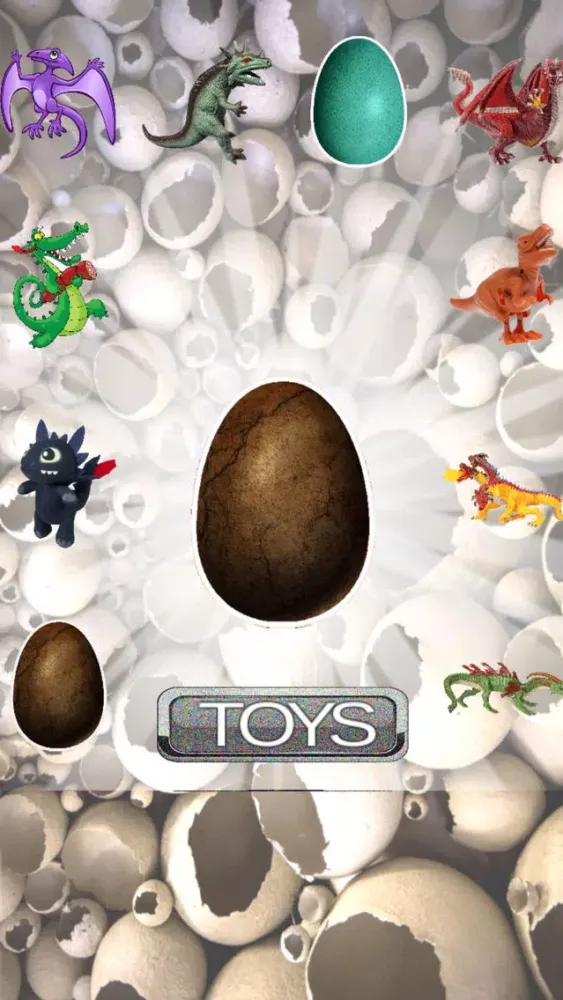 Capturas de tela do Surprise Egg Dragon