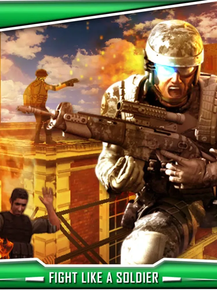 Ảnh chụp màn hình của Elite Army Commando Counter Attack Mission Behind Enemy lines - WW2 iPad 