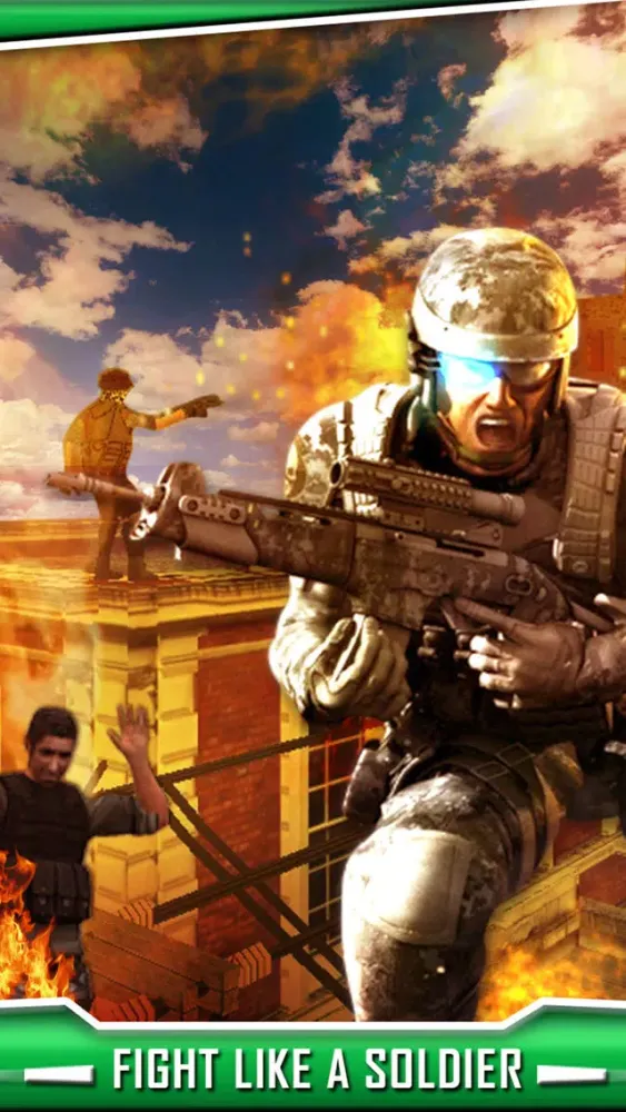 Ảnh chụp màn hình của Elite Army Commando Counter Attack Mission Behind Enemy lines - WW2