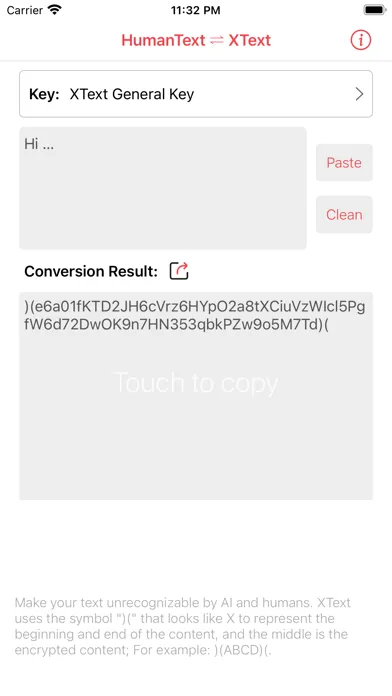 XText: Cipher Text स्क्रीनशॉट
