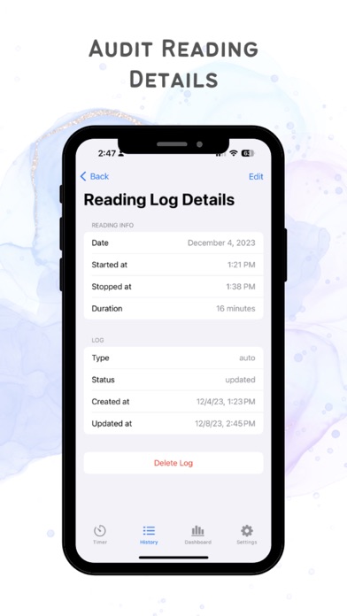 Tangkapan skrin ReadingClock: Track Progress
