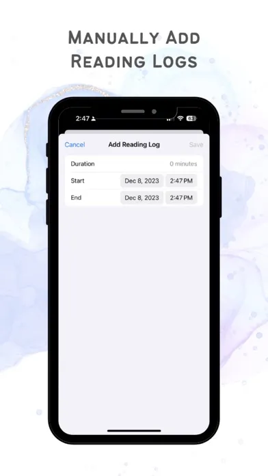 ภาพหน้าจอของ ReadingClock: Track Progress