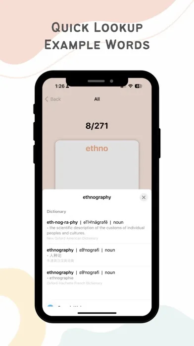 Capturas de pantalla de Stem Cards: Learn Words Faster