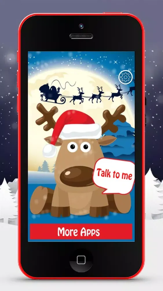 Capturas de pantalla de Talking Reindeer - My virtual little boo pet
