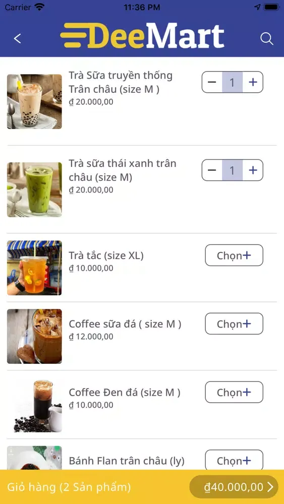 DeeMart - Bách hóa online Screenshots