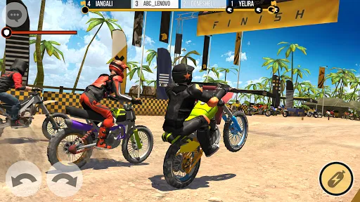 Clan Race: PVP Motocross races应用截图
