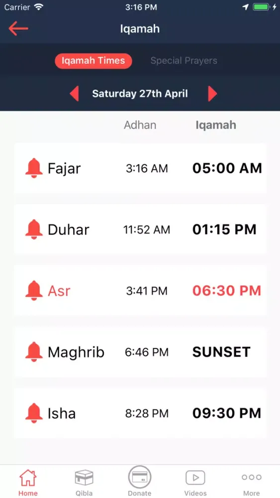 Muslim Life Center سکرین شاٹس