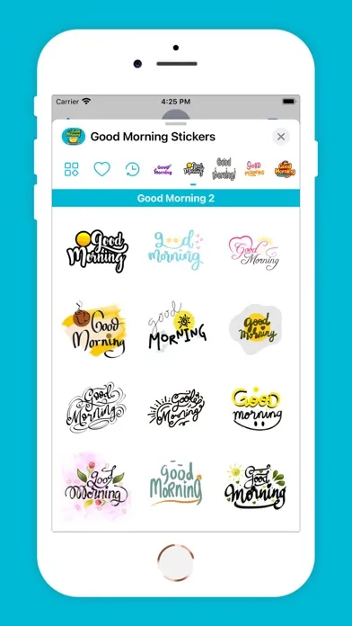 Animated Good Morning iSticker স্ক্রিনশট