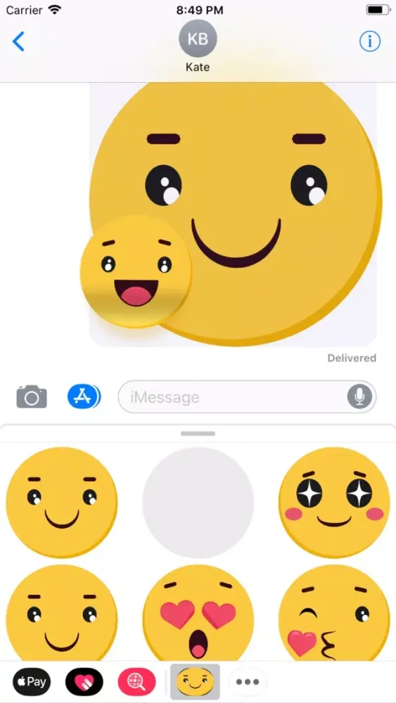 Capturas de pantalla de Hugemoji
