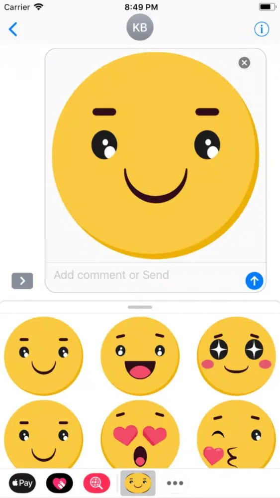 Capturas de pantalla de Hugemoji