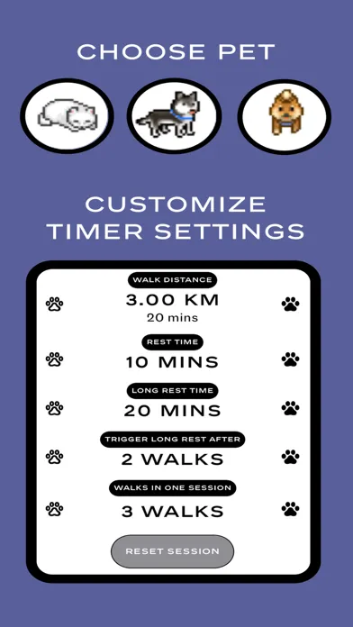 Focus Pet: Productivity Timer سکرین شاٹس