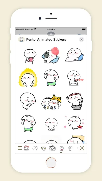 Ảnh chụp màn hình của Animated Pentol Stickers