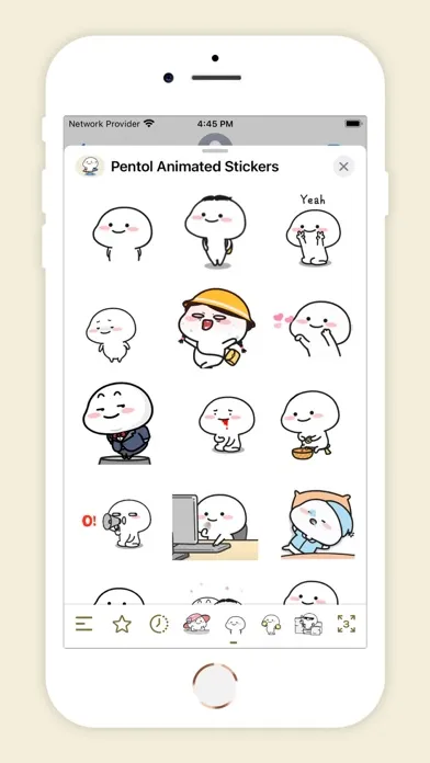 Ảnh chụp màn hình của Animated Pentol Stickers