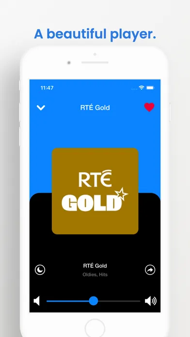 Capturas de tela do Irish Radio Stations