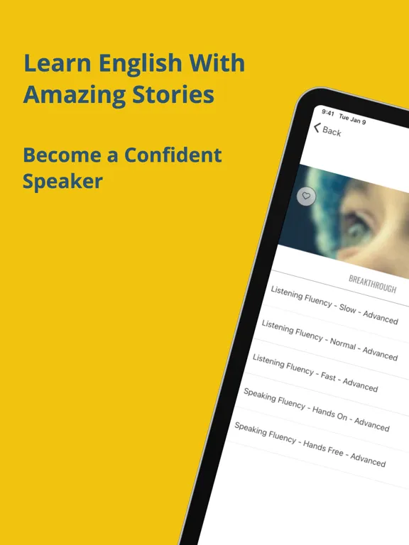Tangkapan skrin Deep English Learning iPad 