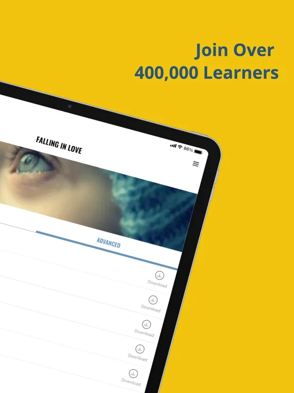Tangkapan skrin Deep English Learning iPad 