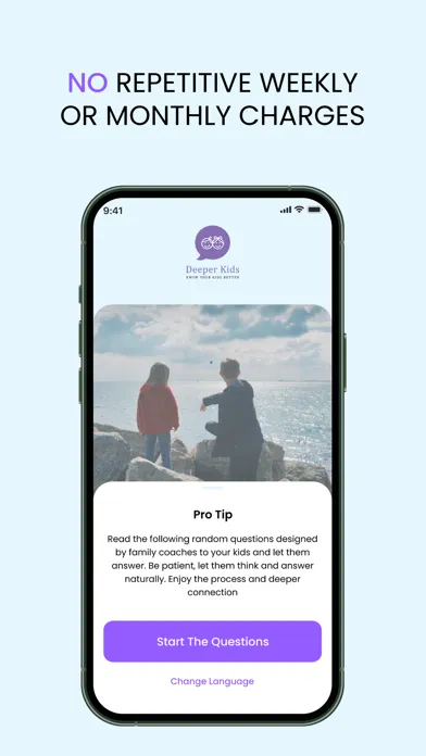 ภาพหน้าจอของ Deeper Kids – Meaningful Talks