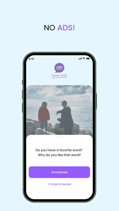 ภาพหน้าจอของ Deeper Kids – Meaningful Talks