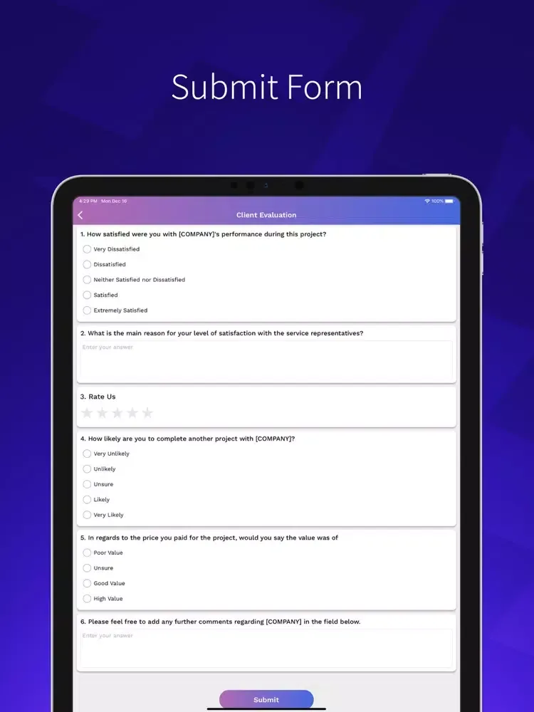 TTConsensus iPad  سکرین شاٹس
