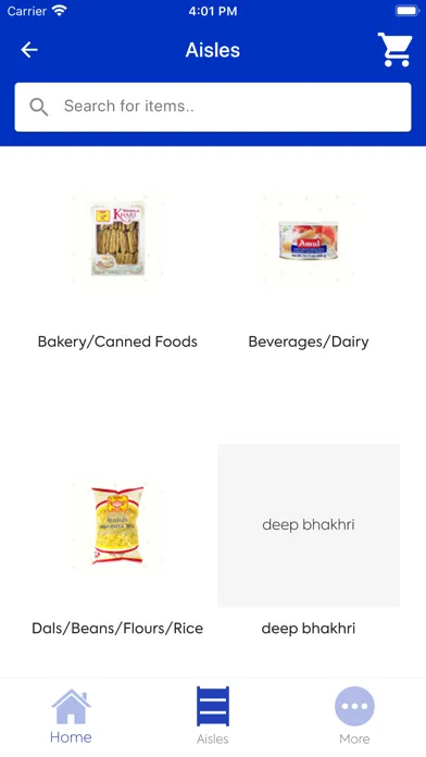 Zrzuty ekranu GroceryBabu - Grocery Store