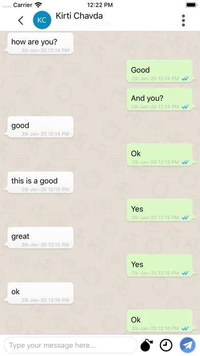 Скриншоты TeamLocus Chat