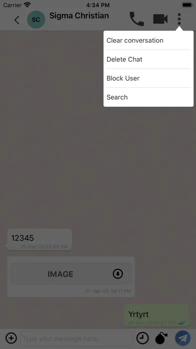 Скриншоты TeamLocus Chat