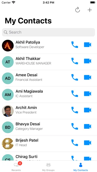 Скриншоты TeamLocus Chat