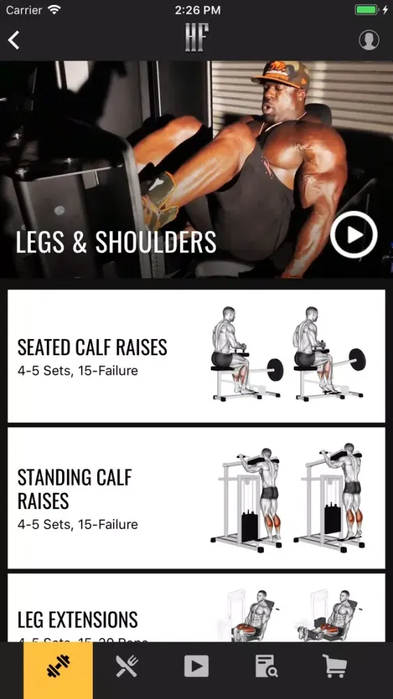 Capturas de pantalla de Kali Muscle: Hyphy Fitness
