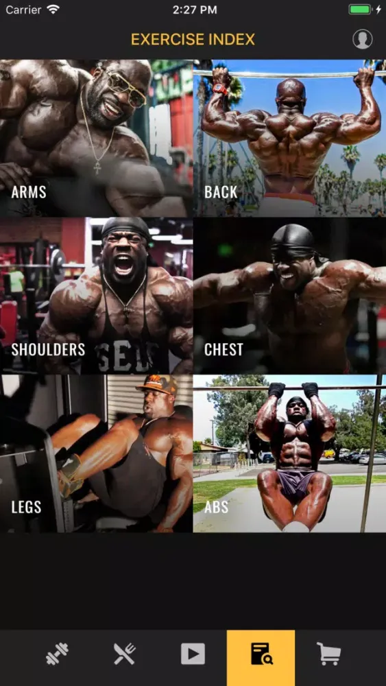 Capturas de pantalla de Kali Muscle: Hyphy Fitness