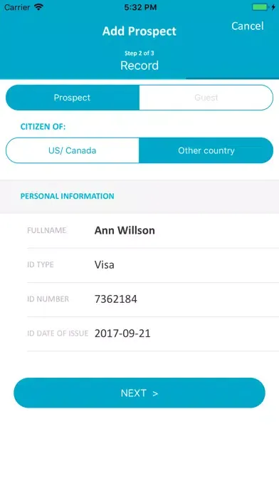 Скриншоты Prospect ID