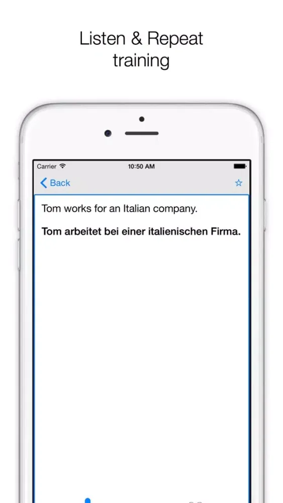 Capturas de tela do Phrases ENGLISH-GERMAN