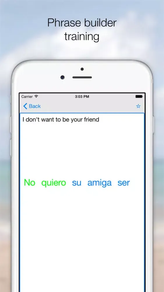 Phrases ENGLISH-SPANISH স্ক্রিনশট