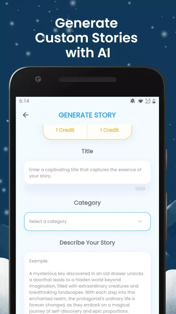 Storia - AI generated stories应用截图