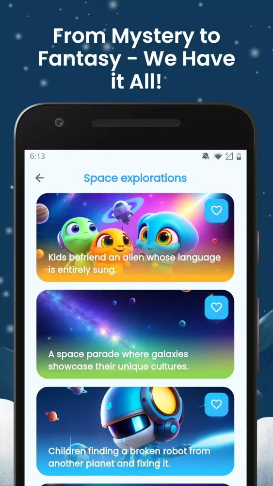 Storia - AI generated stories应用截图