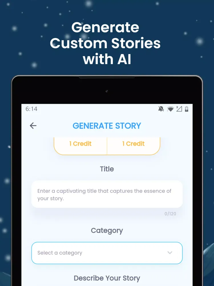 Storia - AI generated stories应用截图