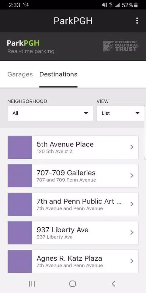 ParkPGH Screenshots