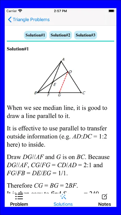 Zrzuty ekranu Solving Geometry Problems