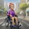 Granny Wheelie Driving Game