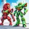 Superhero Robot Alien Rescue