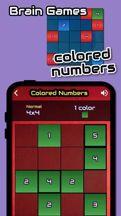 Twelve: Colored Numbers Brain স্ক্রিনশট