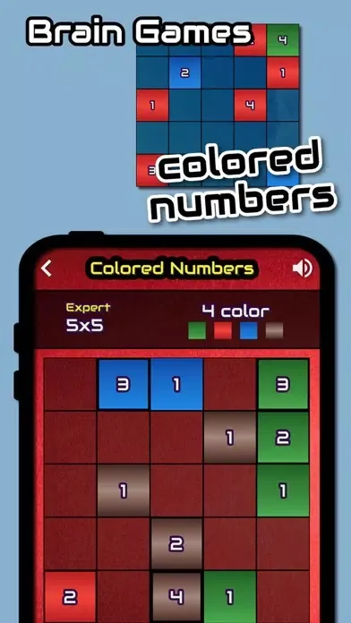 Twelve: Colored Numbers Brain স্ক্রিনশট