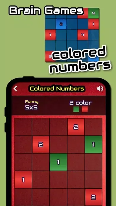 Twelve: Colored Numbers Brain স্ক্রিনশট