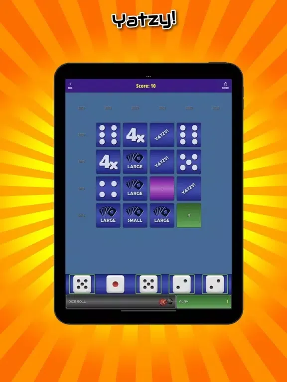 Captures d'écran de Yatzy! dice Buddies iPad 
